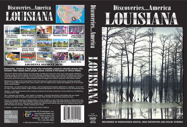 Discoveries America Louisiana – Bennett-Watt Entertainment, Inc
