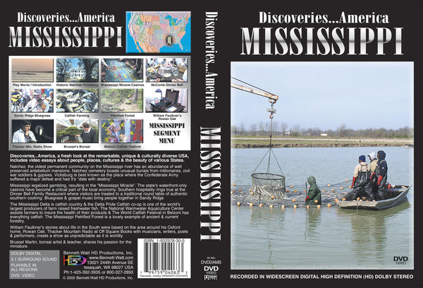 Mississippi Travel DVD | Mississippi Destinations Video – Bennett