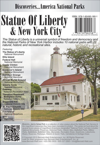 Statue of Liberty and New York City Travel DVD Video