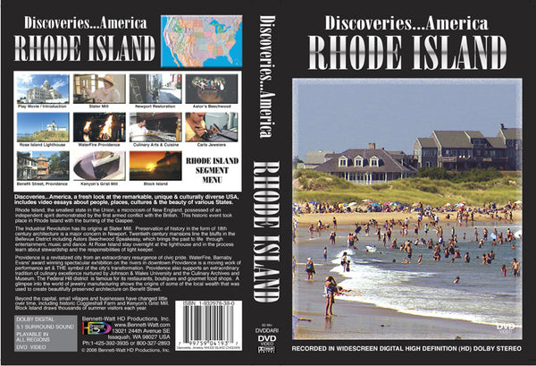 DVD 【】Discoveries America: Rhode Island [DVD]