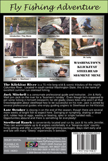Fly Fishing Adventure Washington's Klickitat [DVD] Flyfisher's