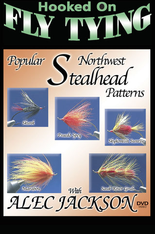Learn to tie various fly patterns with Hooked on Fly Tying Popular Northwest Steelhead Patterns with Alec Jackson