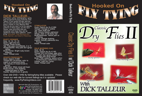 Classic Dry Flies 2 w/ Dick Talleur |Learn to Tie Flies – Bennett