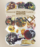 Dare To Cook Seasonal Italian Cuisine, Winter, With Chef Tom Small shows the various winter dishes.