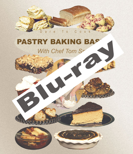 Learn to make over a dozen delicious treats in Dare to Cook Pastry Baking Basics with Chef Tom Small.
