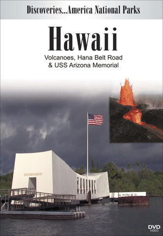 HAWAII Volcanoes, Hana Belt Road and USS Arizona Memorial shows you the wonderful waterfalls along Maui's main highway, the volcanoes, and facts about Pearl Harbor.