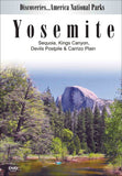 Disc. Am. National Parks, YOSEMITE, Sequoia, Kings Canyon has beautiful opportunities for photography, hikes, and more.