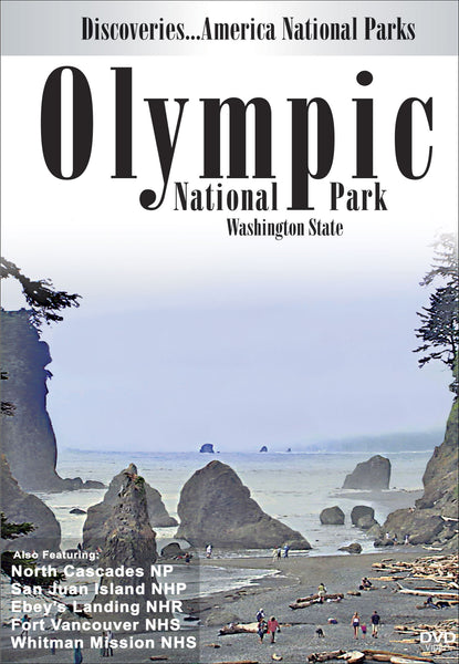 Learn about six national parks in Washington, but pay attention because only two have a "National Park" title at the end of them in Discoveries America, National Parks, Olympic National Park Washington State.