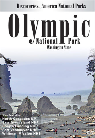 Learn about six national parks in Washington, but pay attention because only two have a "National Park" title at the end of them in Discoveries America, National Parks, Olympic National Park Washington State.