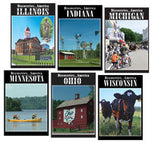 Learn about Illinois, Indiana, Michigan, Minnesota, Ohio, and Wisconsin in this Discoveries America Great Lakes States 6 DVD Collection