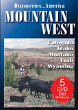 Discoveries America Mountain West States 5 DVD Collection Condensed Version
