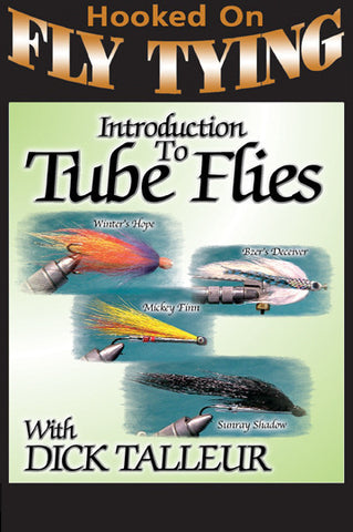  Introduction to Tube Flies with Dick Talleur, Hooked On Fly Tying Series shows you the easiest way to tie effective Tube Flies