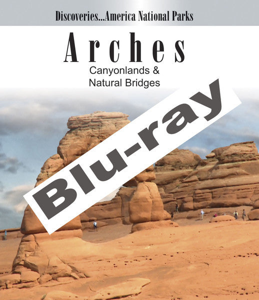 Disc. Am. National Parks, ARCHES, Canyon lands & Natural Bridges (Blu-ray) presents the beauty of nature with naturally made arches and canyons.