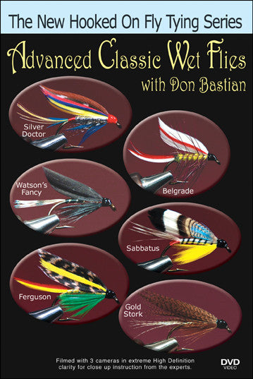In "Advanced Classic Wet Flies" with Don Bastian, you'll learn some unique methods and techniques to fly tying and fly fishing.