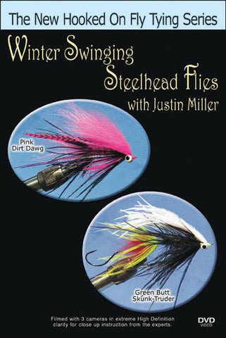 Winter Swinging Steelhead Flies with Justin Miller teaches you how to handle the high, cold water.