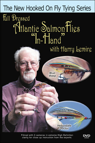 Full Dressed Atlantic Salmon Flies "In-Hand" with Harry Lemire passes on his skills at tying with his fingers.