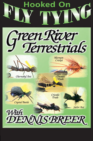  Green River Terrestrials with Denny Breer, Hooked On Fly Tying Series teaches more knots to tie with expert Denny Breer