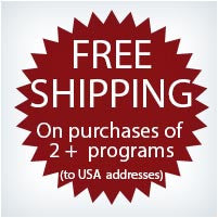 Free Shipping on purchase of 2 or more programs