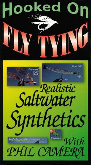 Realistic Saltwater Synthetics w/ Phil Camera demonstrate how to use synthetic materials to make realistic fly patterns.